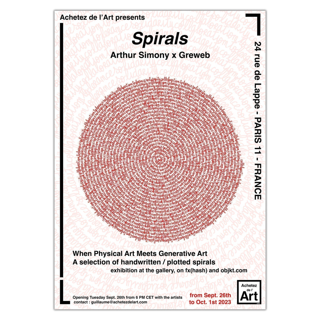 Arthur Simony x Greweb -  Spirale Diversity Respect