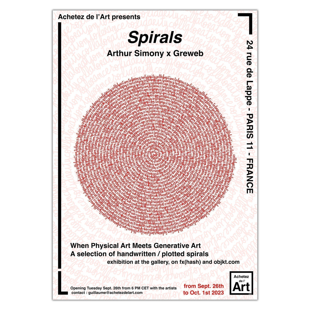 Arthur Simony x Greweb -  Spirale Courage Harmony