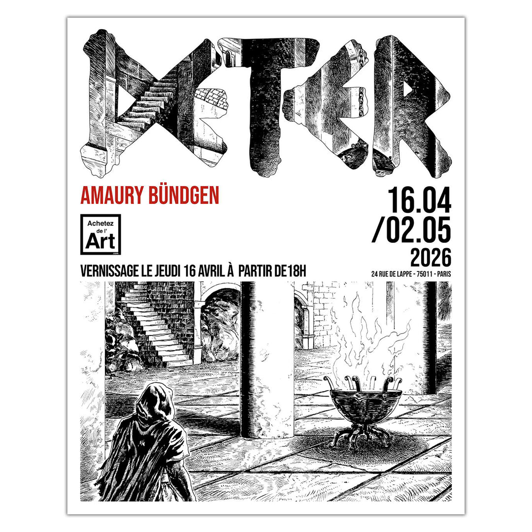 Amaury Bündgen - Deter - Planche originale 100