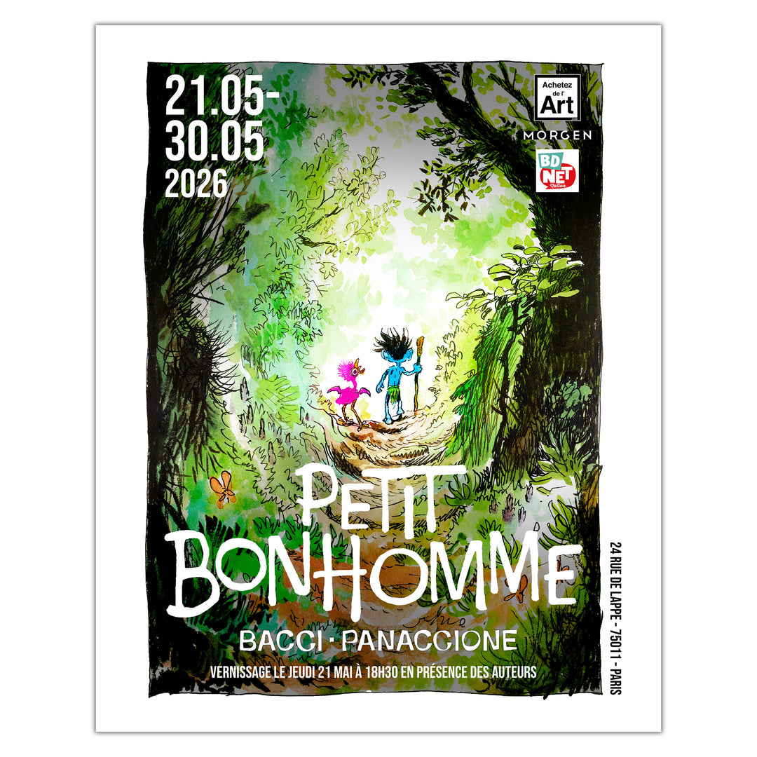 Gregory Panaccione - Petit Bonhomme - Original double page 158 and 159