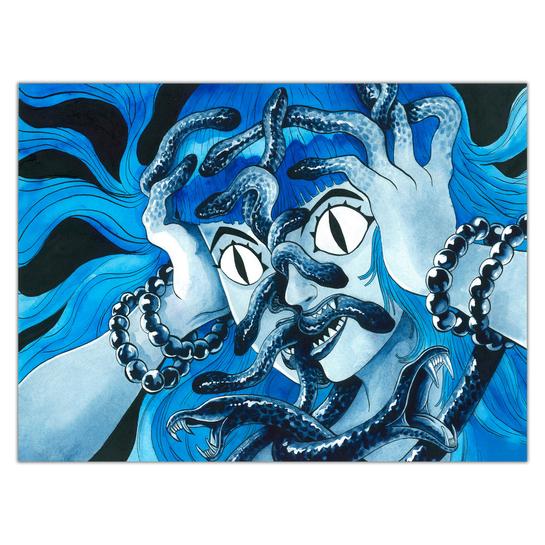 Alexis Bacci - Medusa's Mood - dessin original