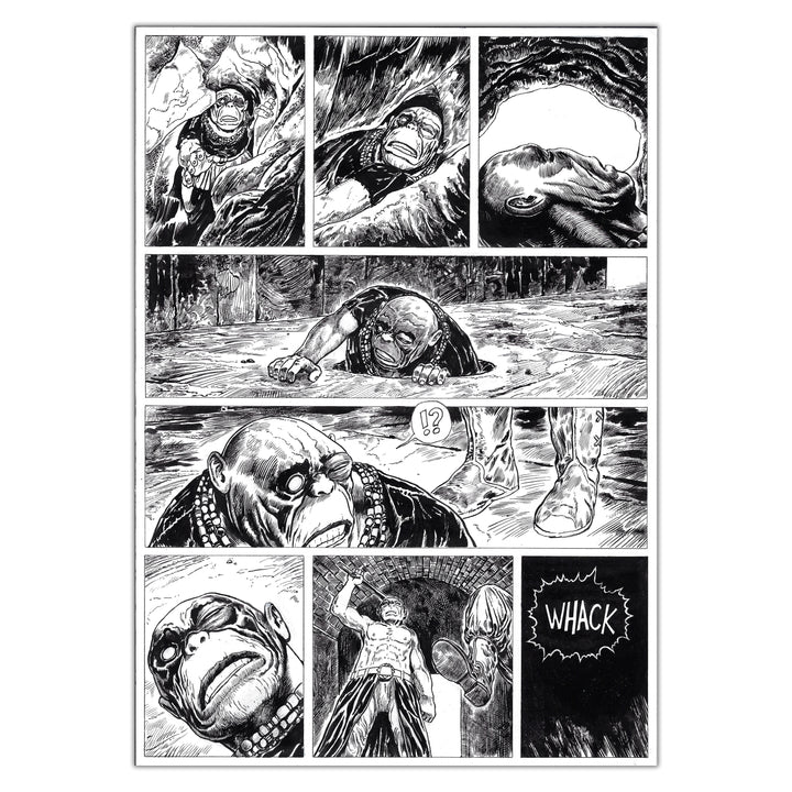 Amaury Bündgen - Deter - Planche originale 100