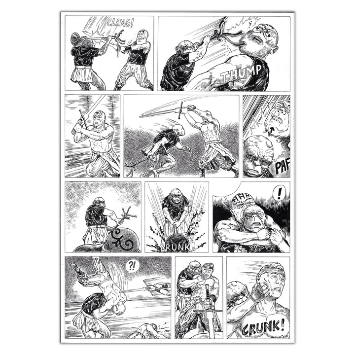 Amaury Bündgen - Deter - Planche originale 109