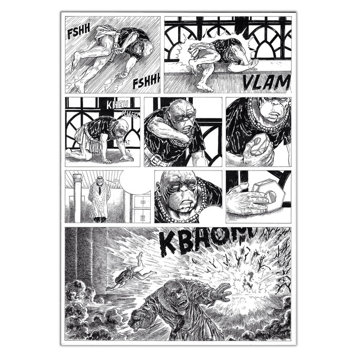 Amaury Bündgen - Deter - Planche originale 130