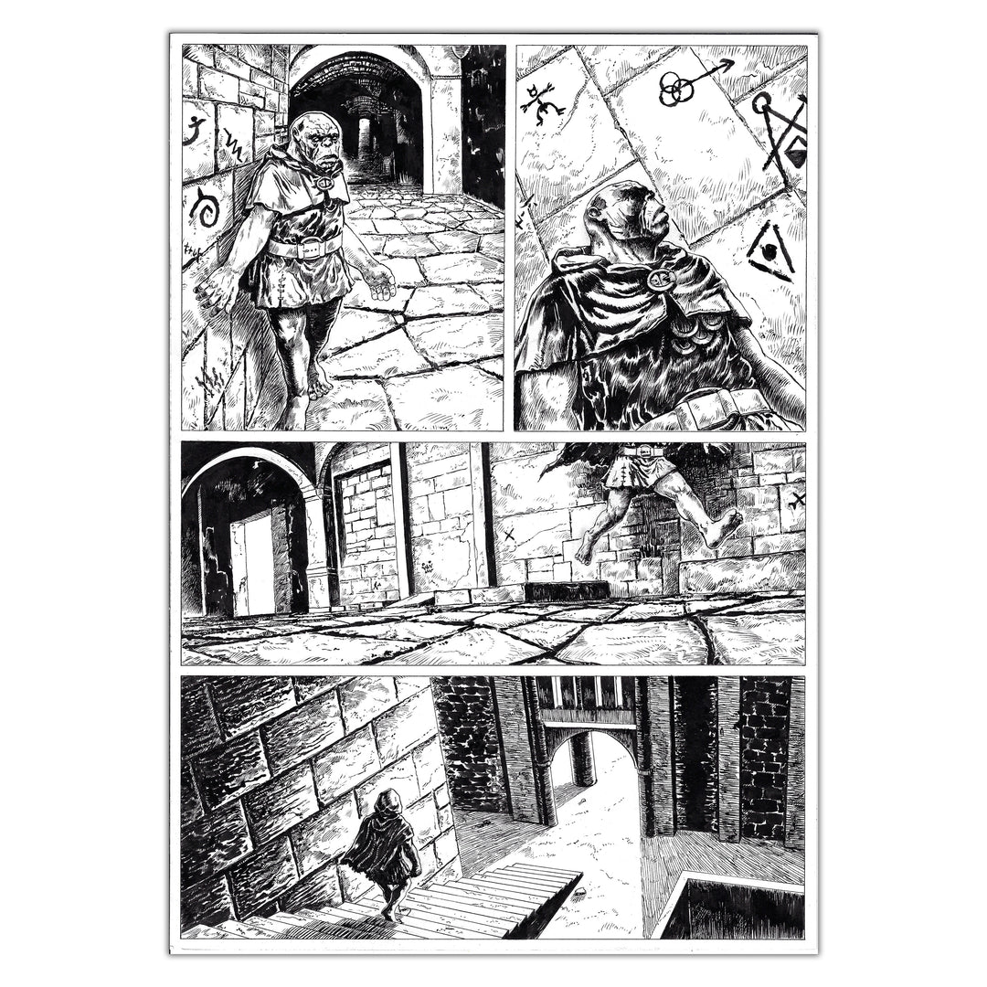 Amaury Bündgen - Deter - Planche originale 26