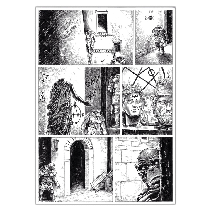 Amaury Bündgen - Deter - Planche originale 45