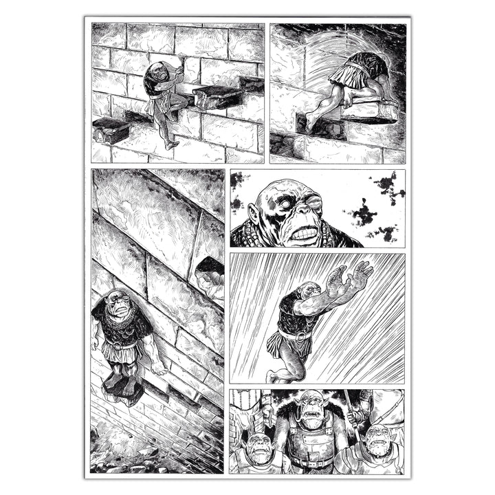 Amaury Bündgen - Deter - Planche originale 74