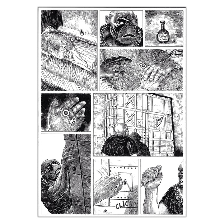 Amaury Bündgen - Deter - Planche originale 80