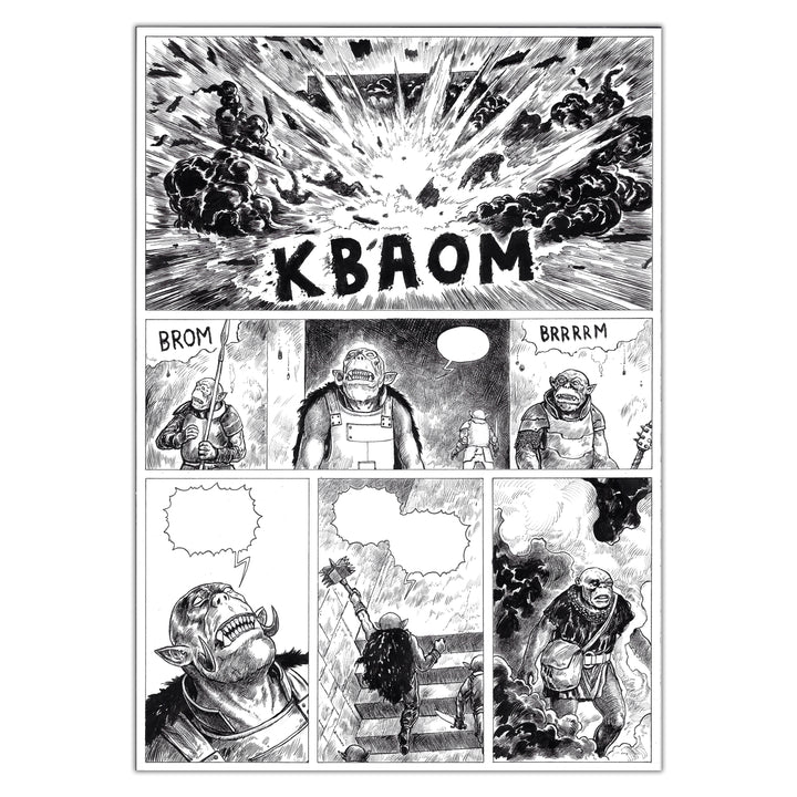 Amaury Bündgen - Deter - Planche originale 85