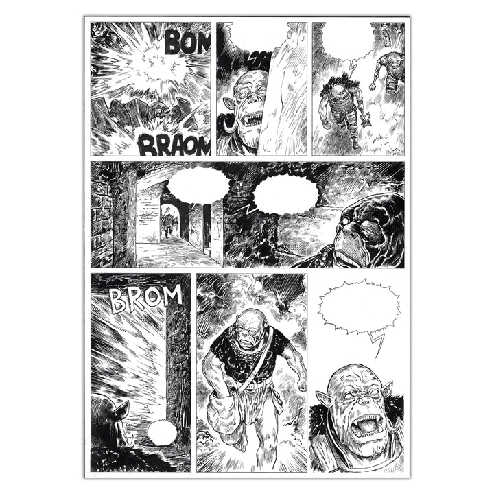 Amaury Bündgen - Deter - Planche originale 89