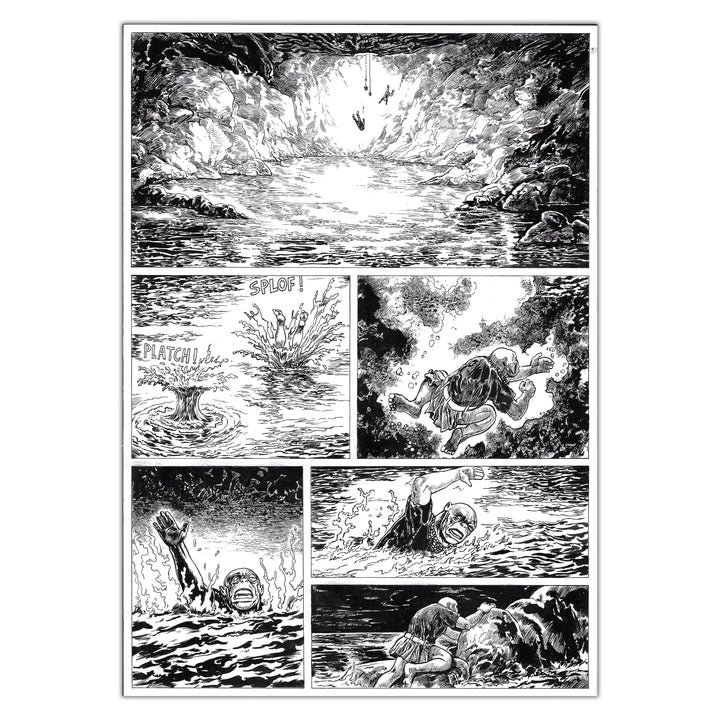 Amaury Bündgen - Deter - Planche originale 95