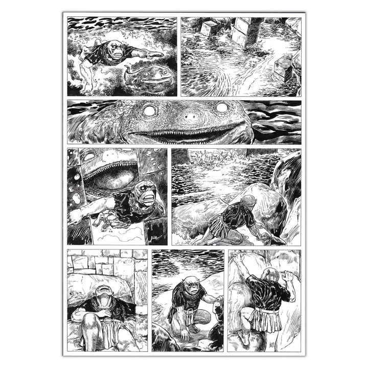 Amaury Bündgen - Deter - Planche originale 98