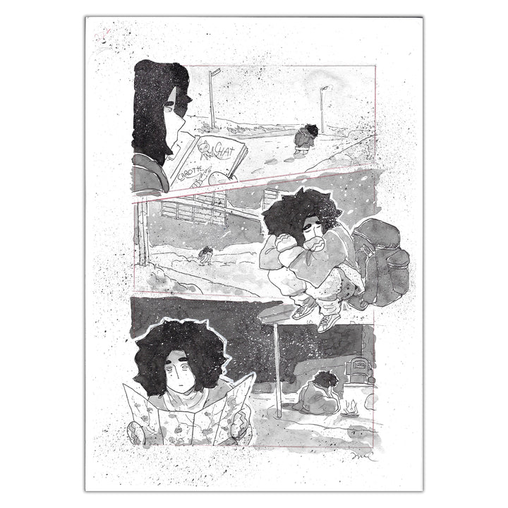 Anne Masse - Asphalte Sauvage - Page originale 226