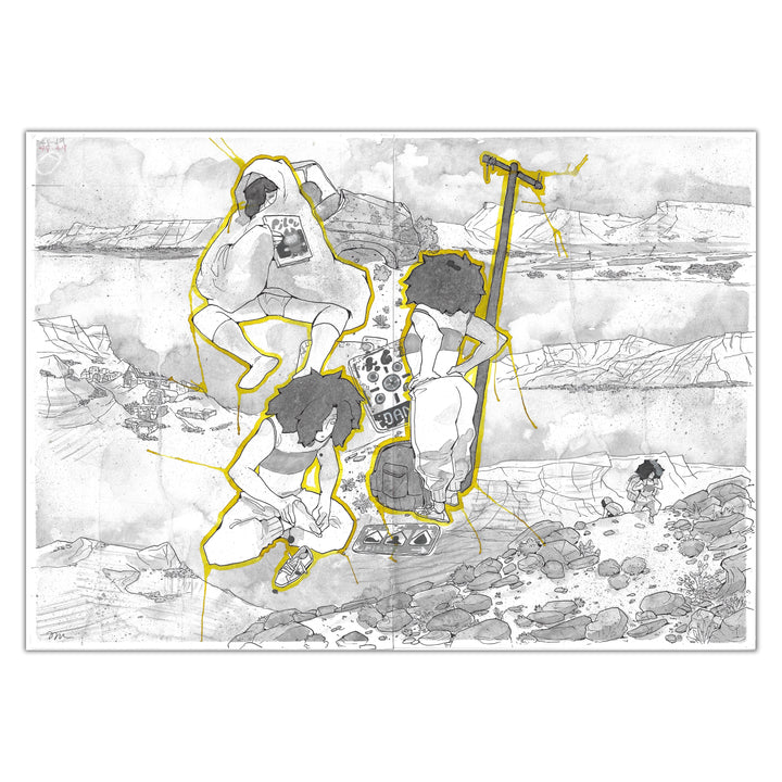Anne Masse – Asphalte Sauvage – Original pages 50/51