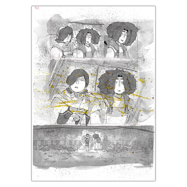 Anne Masse – Asphalte Sauvage – Original page 113