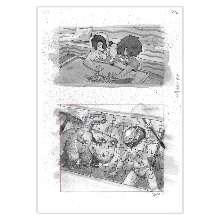 Anne Masse – Asphalte Sauvage – Original page 174