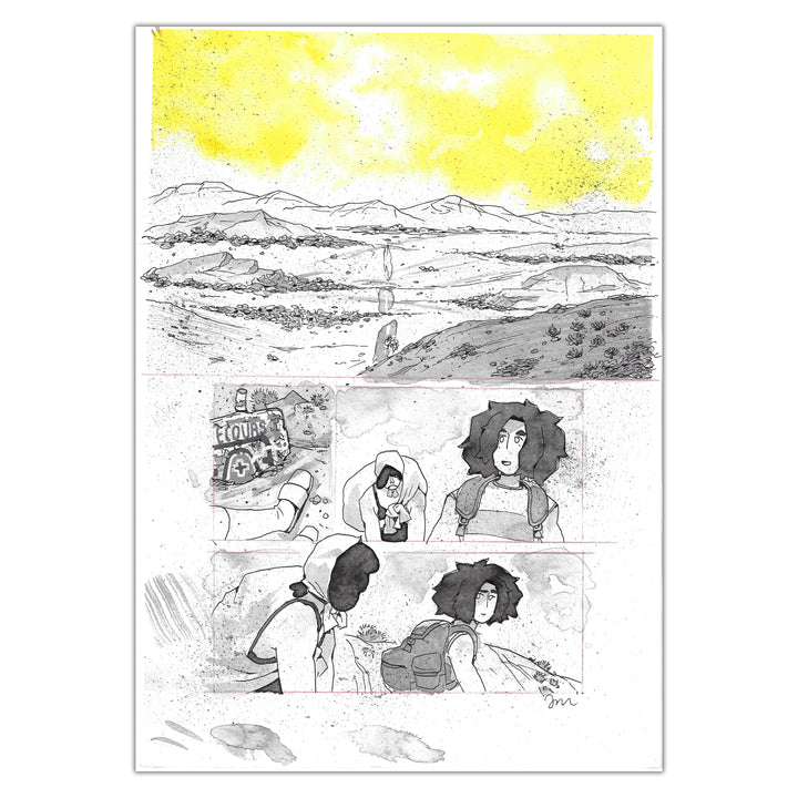 Anne Masse – Asphalte Sauvage – Original page 20