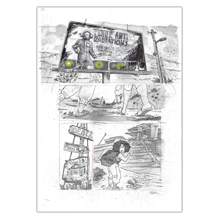 Anne Masse – Asphalte Sauvage – Original page 21