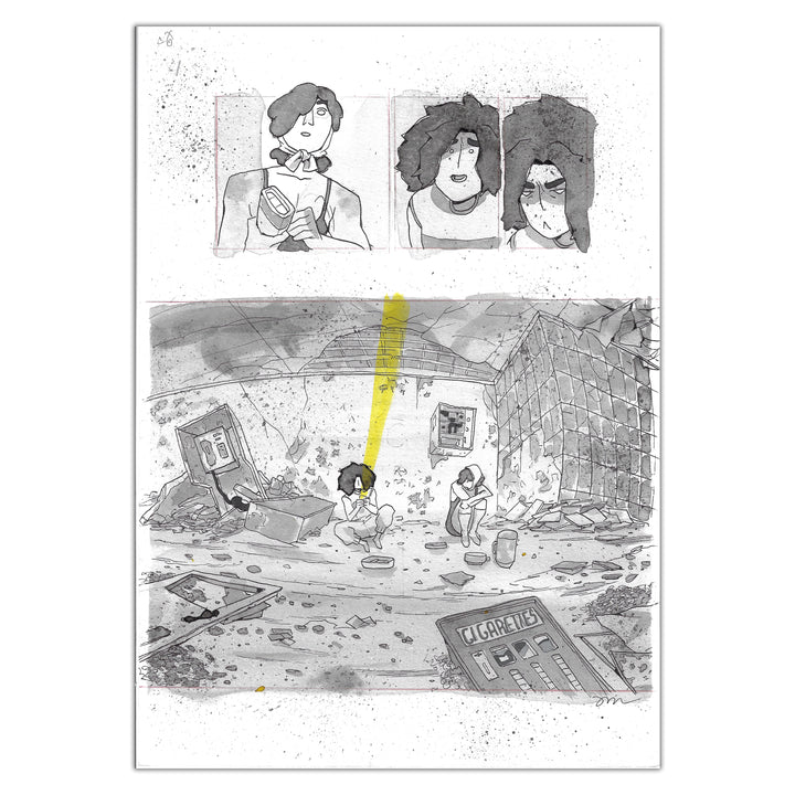 Anne Masse – Asphalte Sauvage – Original page 48