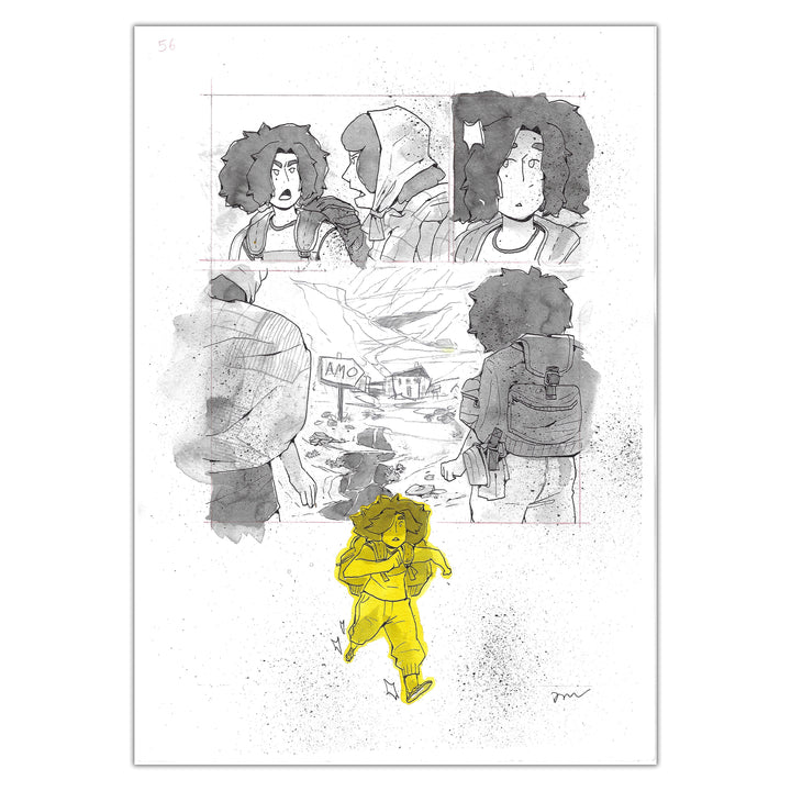 Anne Masse – Asphalte Sauvage – Original page 58