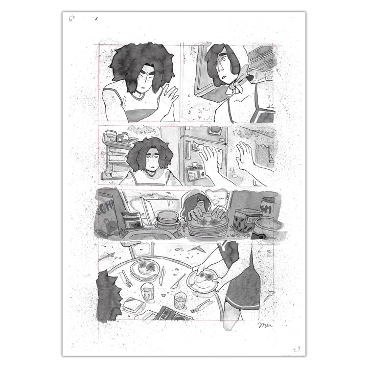 Anne Masse – Asphalte Sauvage – Original page 69