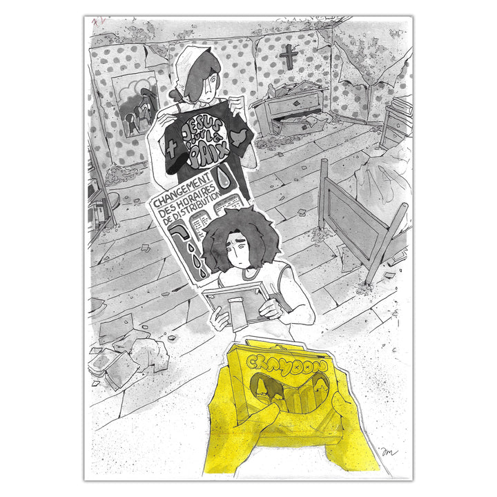 Anne Masse – Asphalte Sauvage – Original page 74
