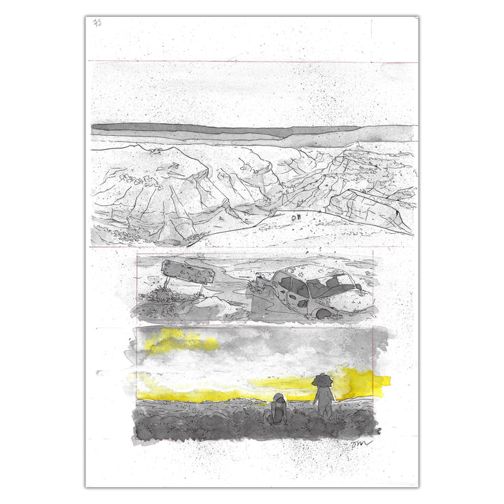 Anne Masse – Asphalte Sauvage – Original page 77
