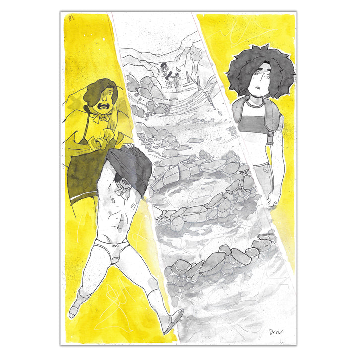 Anne Masse – Asphalte Sauvage – Original page 83