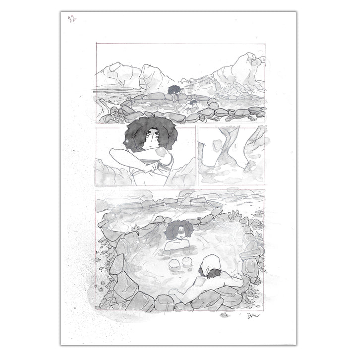 Anne Masse – Asphalte Sauvage – Original page 84