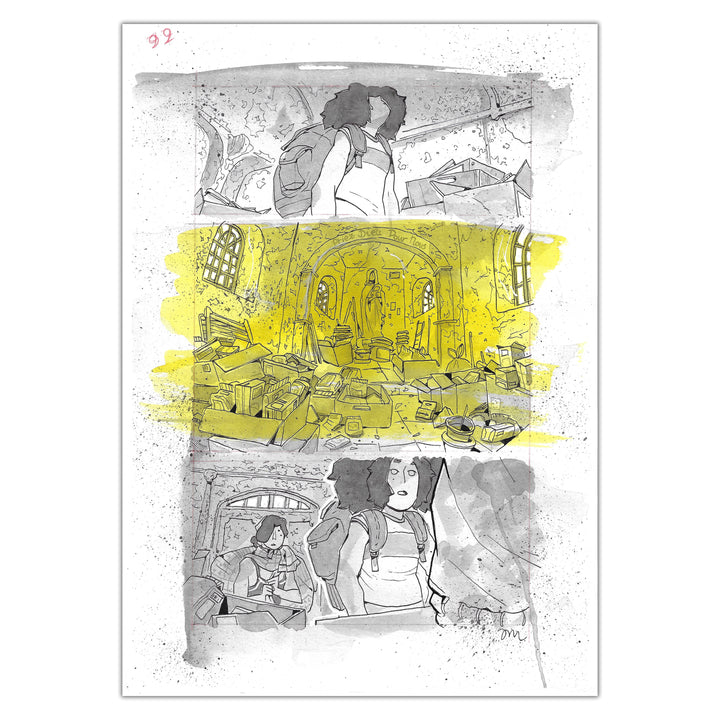 Anne Masse – Asphalte Sauvage – Original page 94