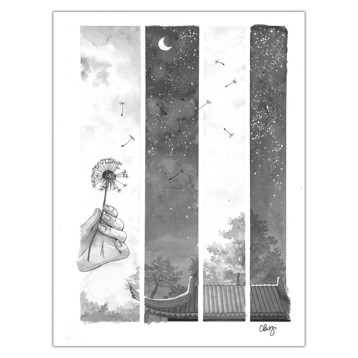 Carine Borgi - La Promesse du Souffle - Planche originale 52