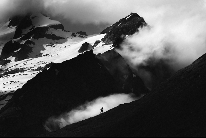 Sports Art - Grand Col Ferret - Photographie originale d&