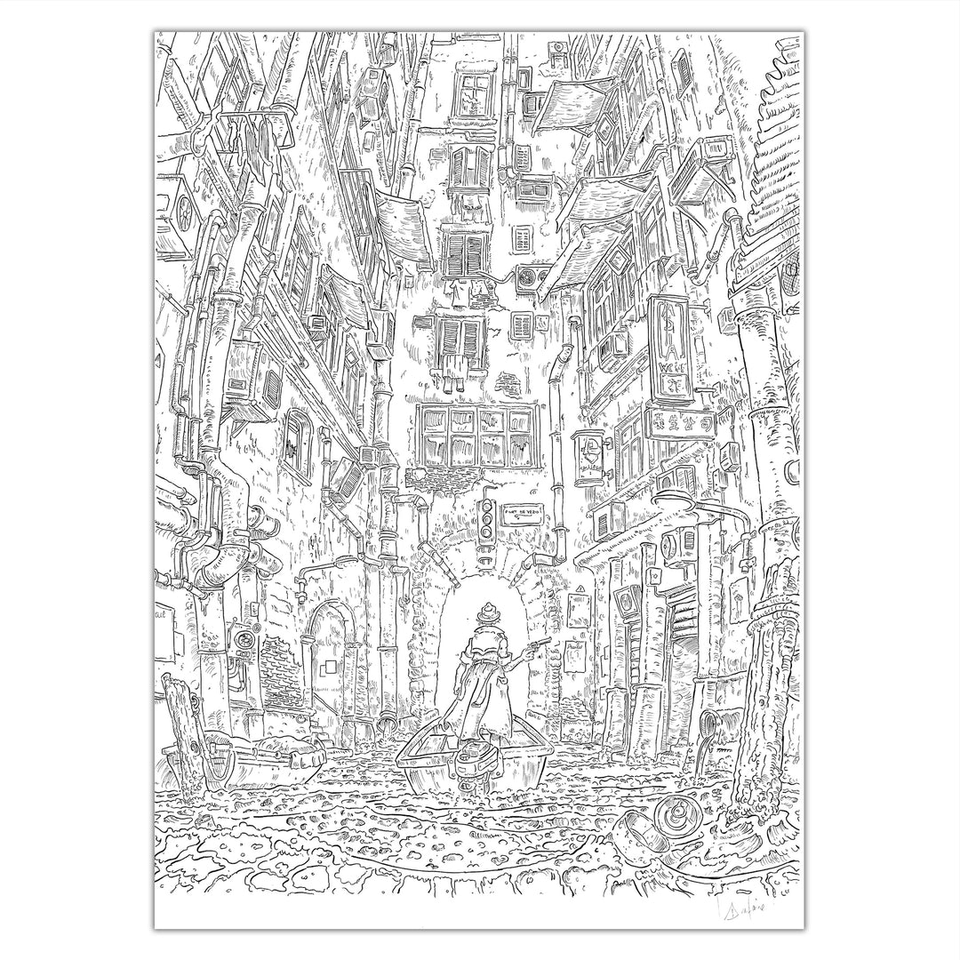 Le Turk - Dead Train - Couverture originale