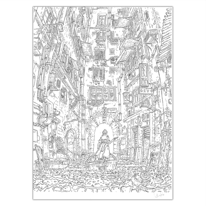Le Turk - Dead Train - Couverture originale