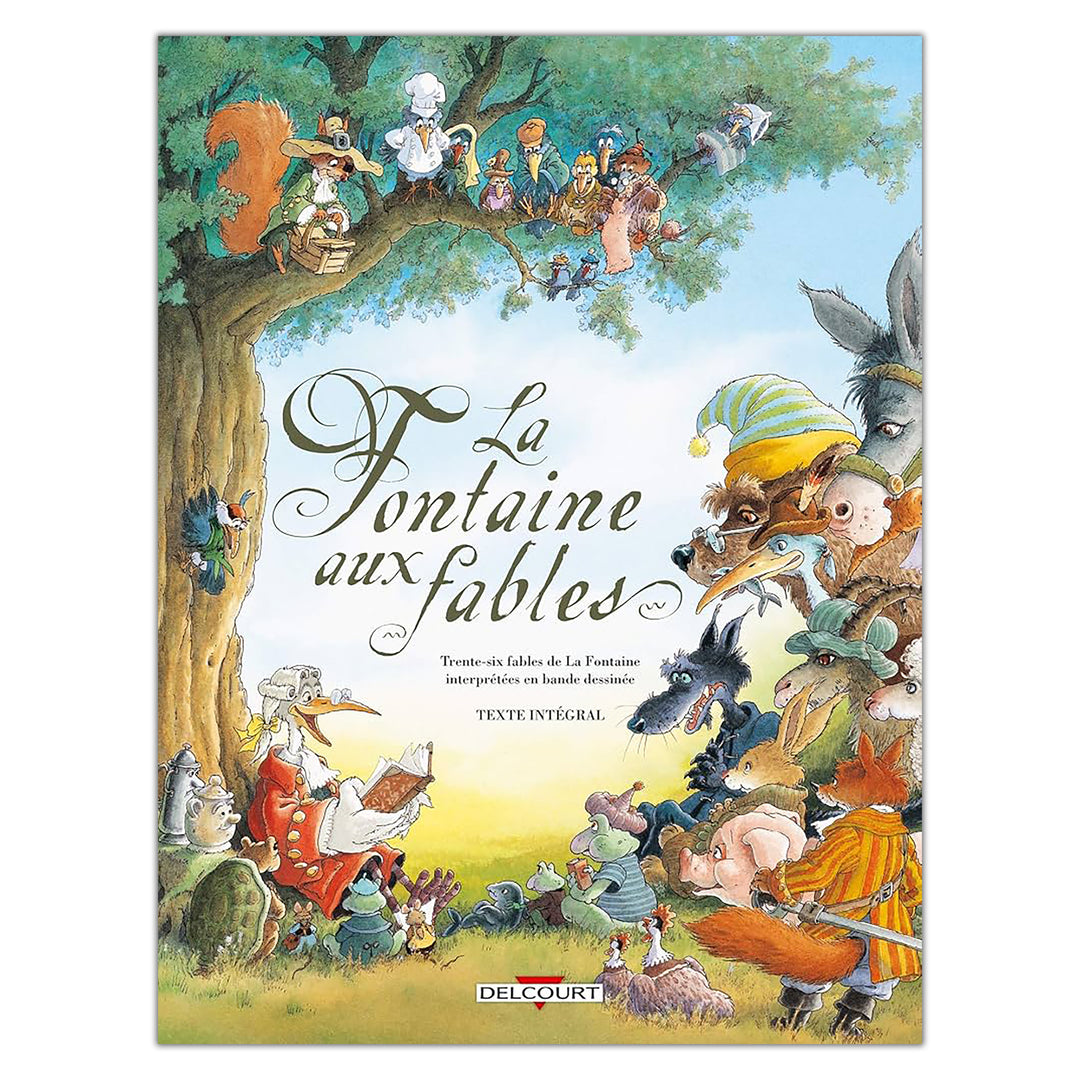 Cyril Pedrosa - La fontaine aux fables - Planche 1 "Le loup devenu berger"