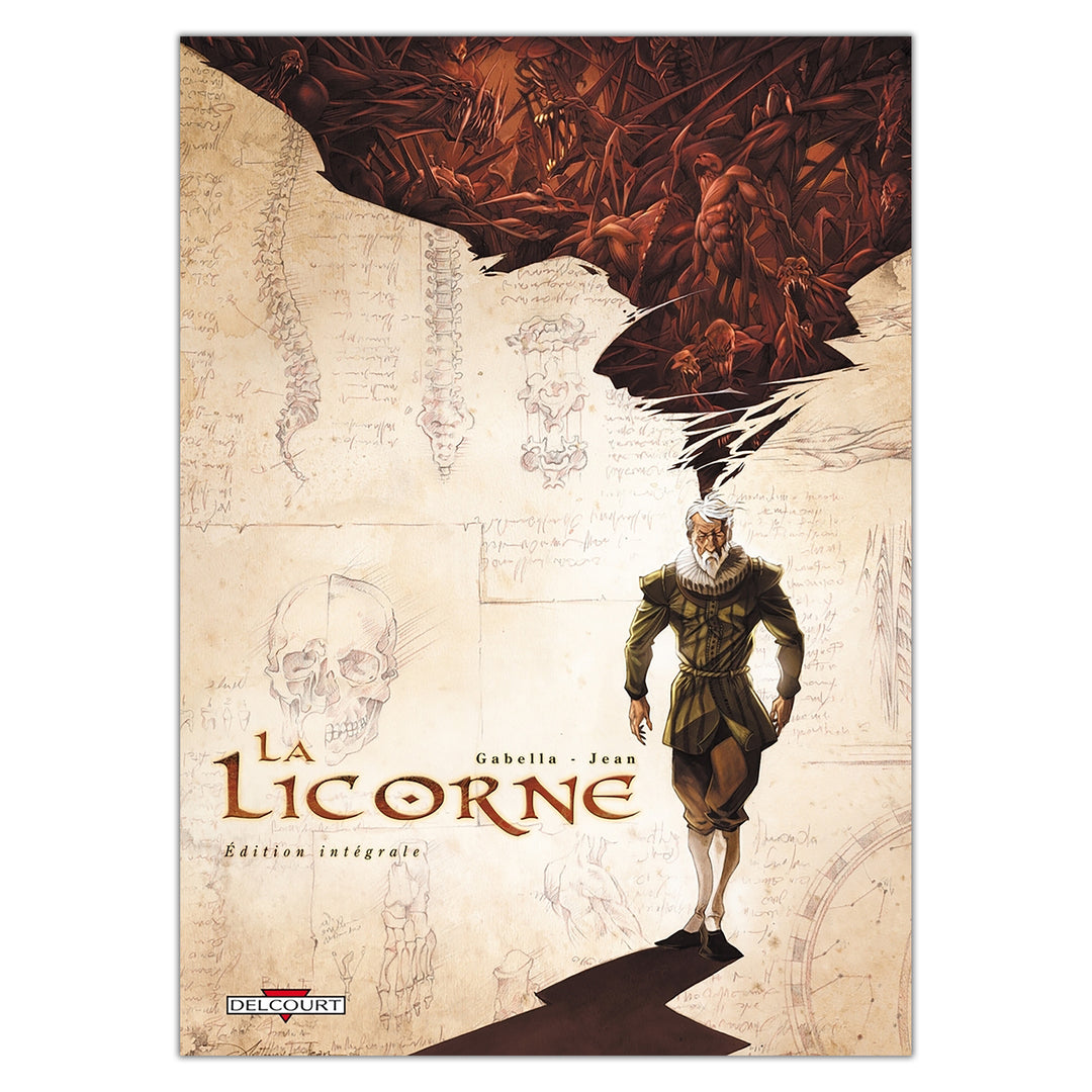 Anthony Jean - La Licorne - Illustration originale