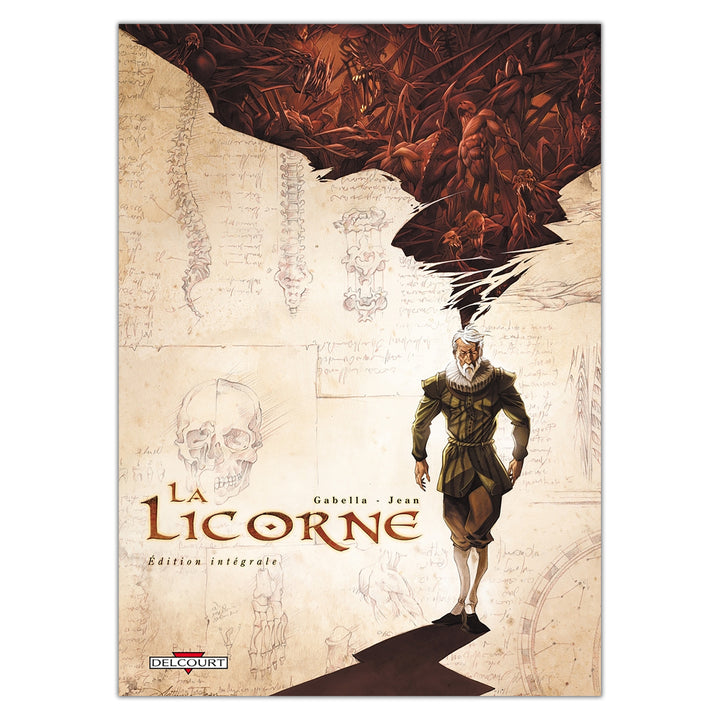 Anthony Jean - La Licorne - Illustration originale