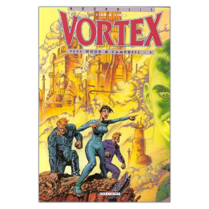 Stan et Vince - Double couverture originale Vortex tomes 3 et 4