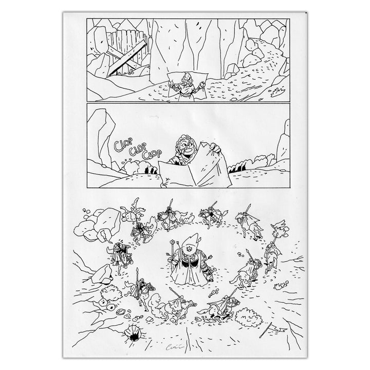 CROM - Birdking Livre 2 - Planche originale 21