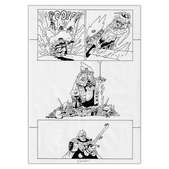 CROM - Birdking Livre 2 - Planche originale 70