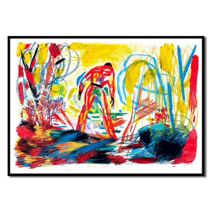 Cyril Pedrosa - Journal d'une Bataille - Rivière 5 - Illustration originale