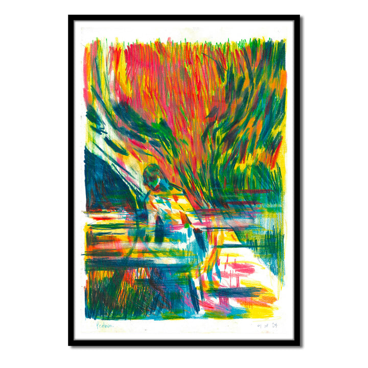 Cyril Pedrosa - Journal d'une Bataille - Rivière Feu - Illustration originale