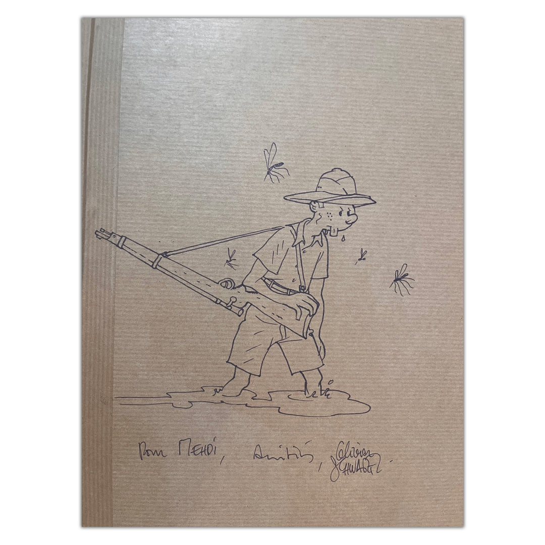 Olivier Schwartz - Illustration Spirou et Fantasio - Vendue encadré - Verre musée