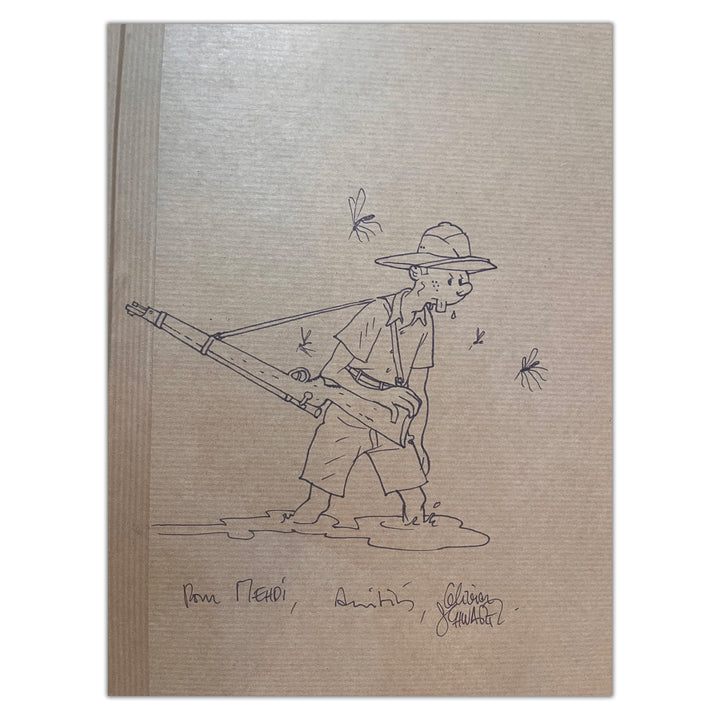 Olivier Schwartz - Illustration Spirou et Fantasio - Vendue encadré - Verre musée
