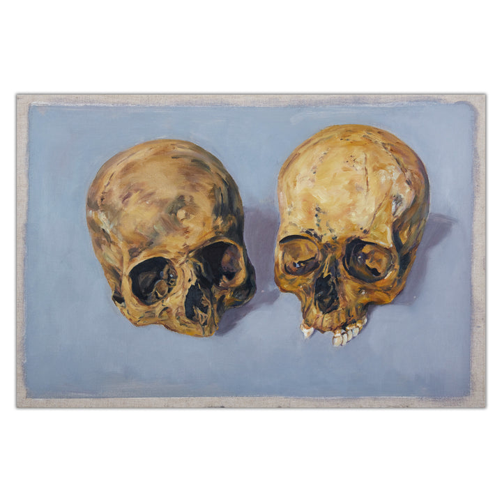 Dominique Renson - Caput Mortuum - Vanités - Crânes sur Fond Gris (2013)
