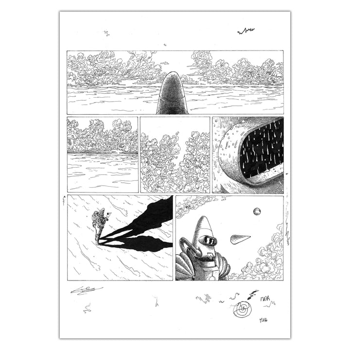Elie Huault - Cometa - Original page 27