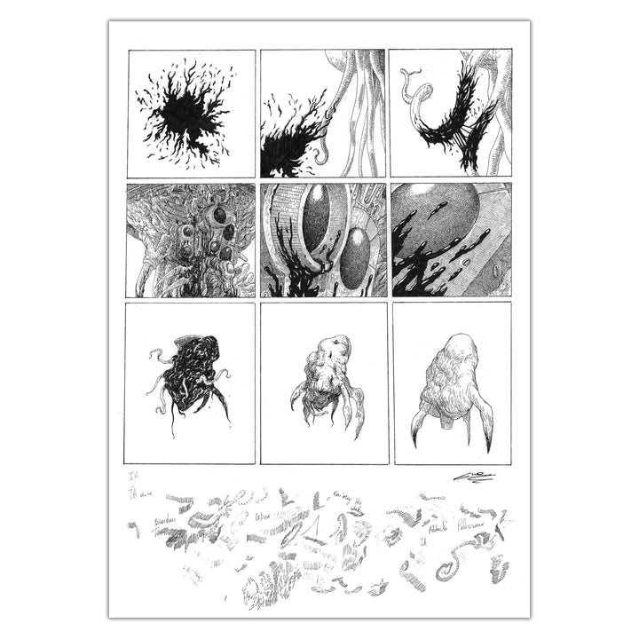 Elie Huault - Cometa - Original page 54