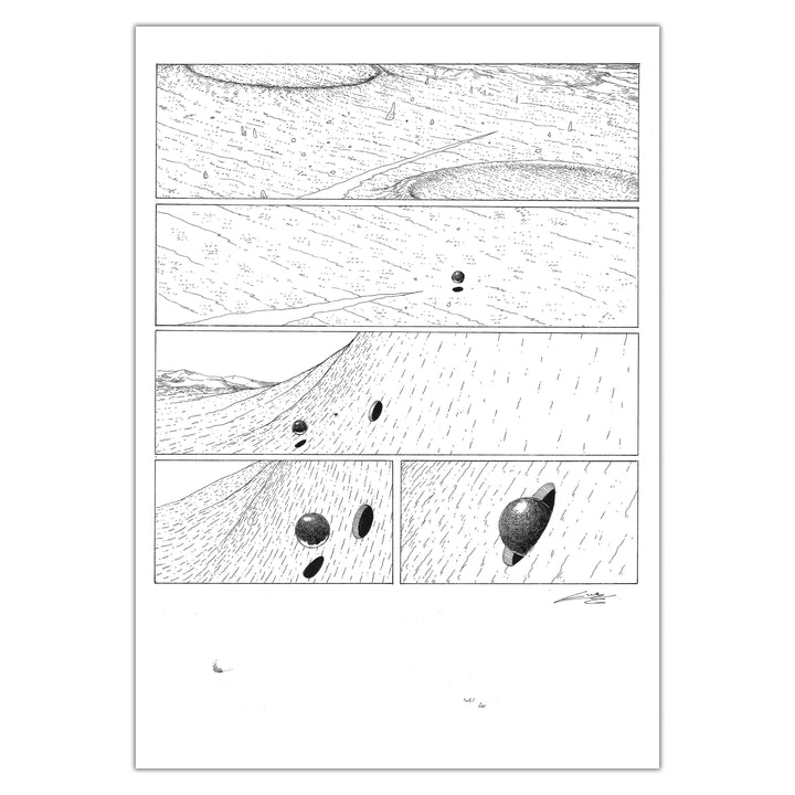 Elie Huault - Cometa - Original page 45