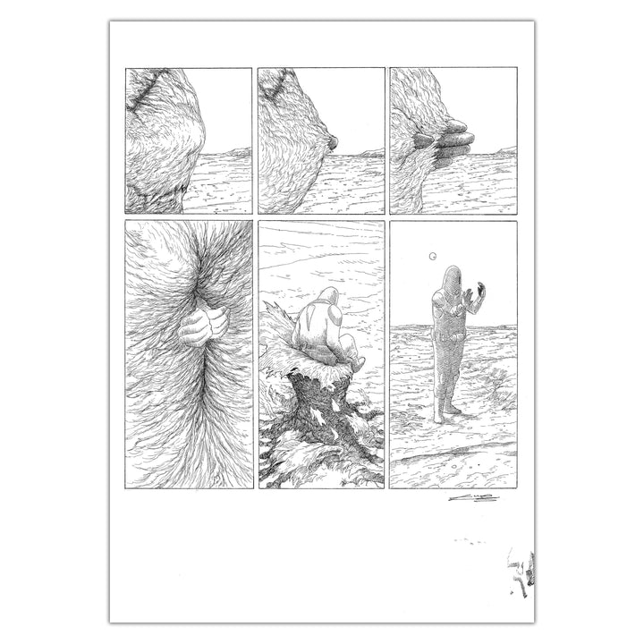 Elie Huault - Cometa - Planche originale 41
