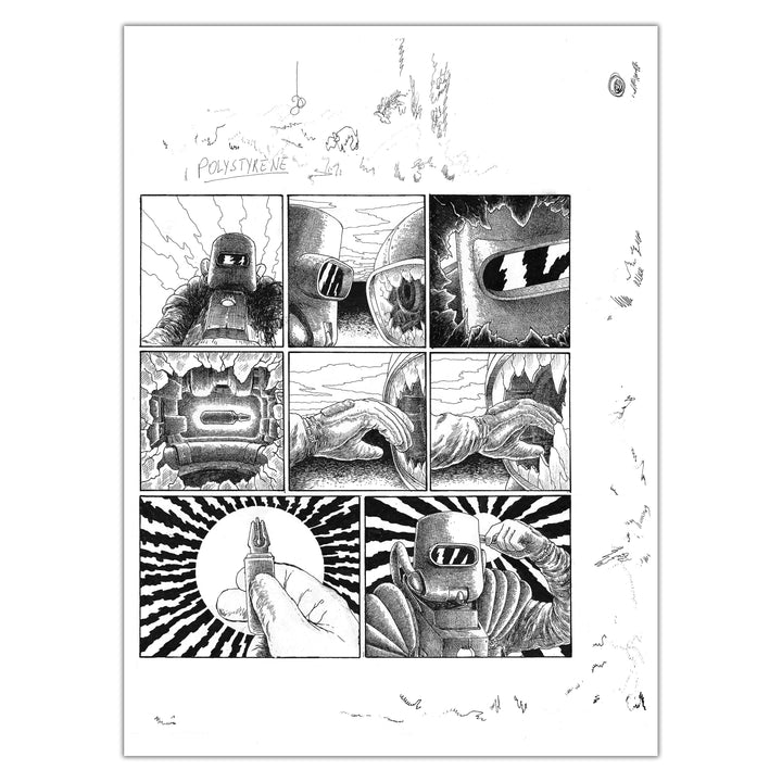 Elie Huault - Cometa - Original page 36